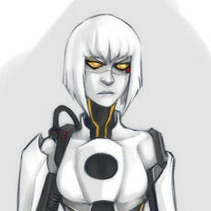 GLaDOS (Art by Molly Gur)
